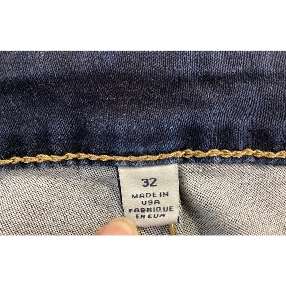 True Religion Women's Jennie Mid-Rise Curvy Skinny Jeans dark wash size 32 - Picture 4 of 7